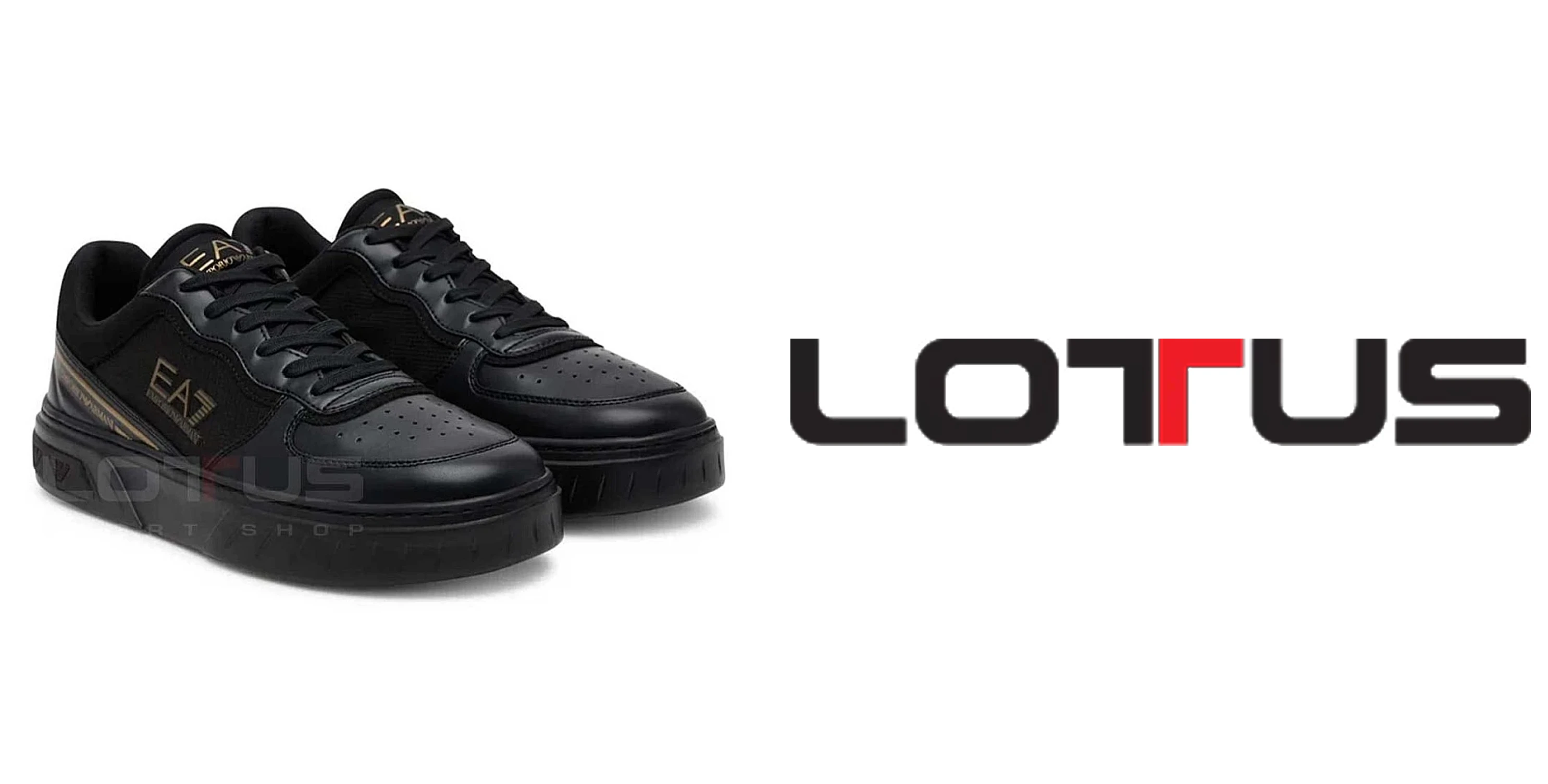 Lotus Sport - ЧЕРНИ СНИКЪРСИ ЧЕРНИ СНИКЪРСИ